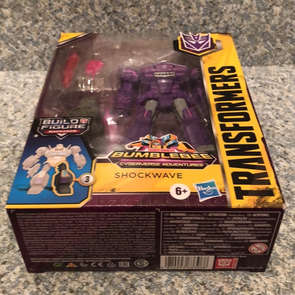 TRANSFORMERS BUMBLEBEE SHOCKWAVE Deluxe Action Figure!! Great gift!!! NEW - Picture 3 of 5